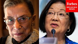 ‘Really Off Base’: Mazie Hirono Slams Mentions Of RBG In Arguments Against Equal Rights Amendment