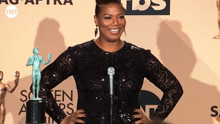 Queen Latifah I SAG Awards Press Room 2016 I TNT