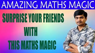 Amazing Maths Magic Trick in Telugu I Surprise your friends with Maths Magic I Magic Trick by Ramesh