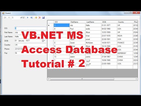 Conectar Bd Access Con Excel A Visual Basic.net - Descargar Libros Gratis