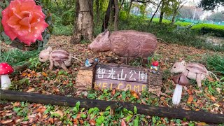 【智光山公園】お散歩してカモ🦆に癒されて１７アイス食べた日