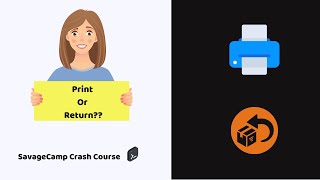 Difference Between Print vs Return | Python For Beginners | SavageCamp