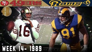 Montana's Monday Night Comeback! (49ers vs. Rams, 1989) | NFL Vault Highlights