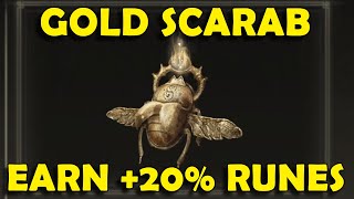 Elden Ring How to Get Gold Scarab Talisman (+20% Runes Boost) - Best Item for Farming Runes