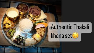 How to make Authentic Thakali Khana  set at home | The Ultimate Nepalese Food | Khushmita Gurung |