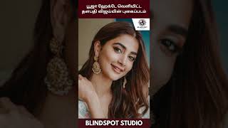 பூஜா ஹேக்டே வெளியிட்ட தளபதி விஜய்யின் புகைப்படம் | BlindSpot Studio #shorts #vijay #poojahegde