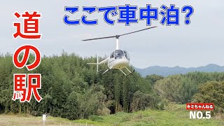 ここで車中泊？飛んでもない奴が！【人生の秋！ エブリイワゴンで行く 60代夫婦 道の駅巡り旅】道の駅ひたちおおた 道の駅常陸大宮の旅 NO.5