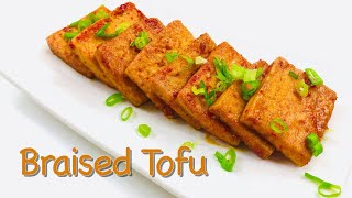 Dobu Jorim, Korean Style Braised Tofu | 韩式煎豆腐，只要调出简单而经典的酱汁，便可做出正宗的味道 |【Revy的美食厨房】[Eng Sub]