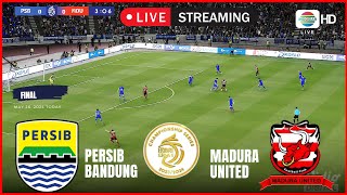 LIVE Persib Bandung vs Madura United Final Leg 1 Championship Series BRI Liga 1 2024 _ Simulation