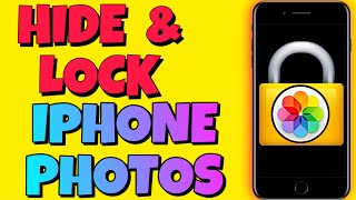 MUST WATCH ! How to HIDE photos on iPhone with PASSWORD I Lock photos in iPhone I Hide Photos