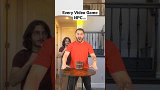 Every Video Game NPC… #gaming #shorts