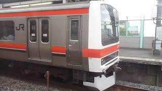 209系500番台武蔵野線（M71）南浦和駅発車シーン！