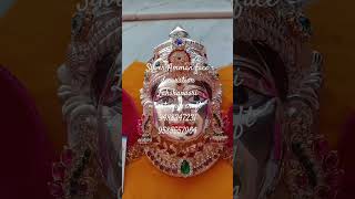 #madurai #silver Amman face decoration 9585557964/9488347231