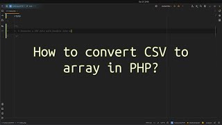 How to convert CSV to array in PHP? Convert CSV to #php Array in Seconds Using str_getcsv!