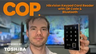 Hikvision Keypad Card Reader with QR Code & Bluetooth