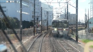 東海道本線・天竜川～浜松 前面展望