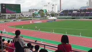 第77回九州陸上競技選手権大会（2022 8 20）男子800m予選（安陪）