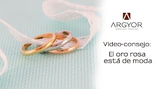 Alianzas de boda: el oro rosa está de moda