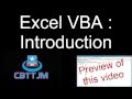 Comprehensive VBA-Part 7 Excel VBA Introduction - Application, Workbook, Worksheet, Range
