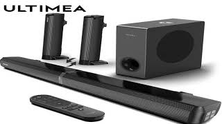 ULTIMEA 200w 4.1ch TV Sound bar Heimkino Soundsystem Bluetooth-Lautsprecher Soundbar Subwo