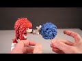 I made Knuckles catching Sonic out of Clay  Movie Version