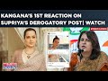 Watch Kangana’s 1st Reaction Over Supriya’s ‘Derogatory’ Post| Actor Says This On Mandi’s Mockery