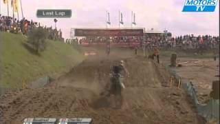 Paulin won race 2 German GP MX2 2011