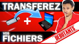 COMMENT METTRE DES FICHIERS SUR UNE CLÉ USB ? (COURS INFORMATIQUE DEBUTANT)