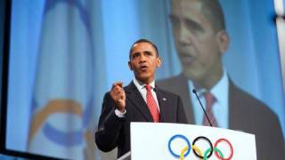 The President and the First Lady Speak to IOC