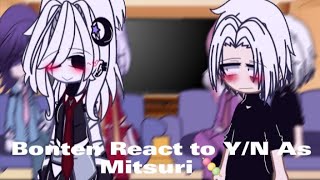 \\\\Bonten react to Y/N as Mitsuri // ×REACTION TR×  ×∆MIKEY X Y/N∆× ×∆SANZU X Y/N?×∆   ×SHORT× 1/2 AU