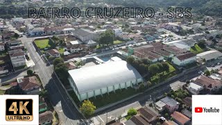 Bairro Cruzeiro, em  São Bento do Sul - SC -  Visto de Cima 4K 2023 - Drone