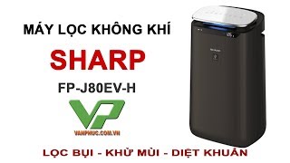 Máy lọc không khí Sharp FP-J80EV-H dùng cho phòng dưới 62m2