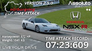 Assoluto Racing | Nürburgring Time Attack [7:23:609] Honda NSX-R (Gameplay)