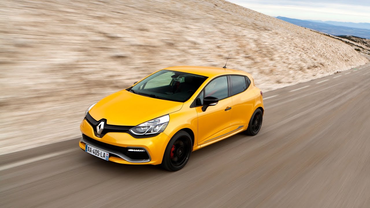 Renault Clio RS 200 EDC, Very First Drive - YouTube