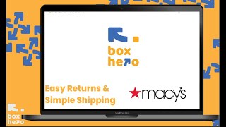 How To Return to Macy's using your computer!