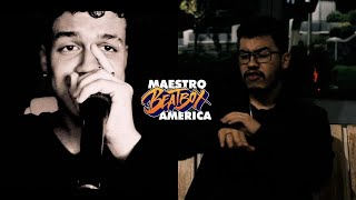 🎤 Duckzy 🇧🇷 vs. Raul 🇧🇴 | Maestro Beatbox América - Round 1 🔥