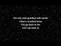 Amy Winehouse - Back To Black ( lyrics )