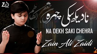 Na Dekh Saki Chehra | Zain Ali Zaidi | | 25th Rajab 1442 / 2021 | Shahadat Moula Imam Musa Kazim A.S