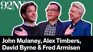 John Mulaney, Alex Timbers and David Byrne in Conversation with Fred Armisen