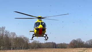 Incredible ADAC Rescue Helicopter Taking Off - Awe-Inspiring Moment Caught on Camera