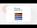 Social Media Buttons & Direction Aware Button Ripple Effects Using CSS3 & Vanilla Javascript