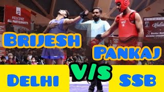 75kg-Quarterfinal- Pankaj Raina(SSB) V/s Brijesh khatri(DEL) 31st senior national wushu championship