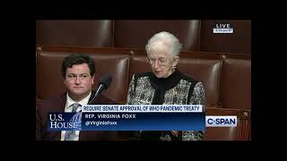 Rep. Virginia Foxx - Protect American Sovereignty!