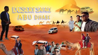 ABU DHABI  Desert Safari  🏜️ vlog #abudhabi #desert #uaelife