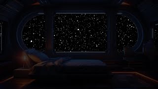 Starship cockpit sounds in the silent night soothe your senses drift into deep sleep with ease