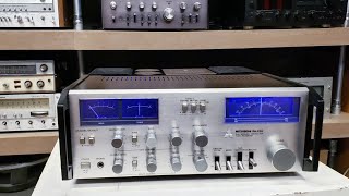 Mitsubishi DA-C20 \u0026 DA-A7DC Preamplifier, Tuner, Amp Combo (Diatone) Visual - BIGAZSPEAKERS.COM