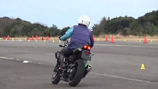 2025年1月12日 関西パイロン練習会 ぎょねさん SV650 13：57