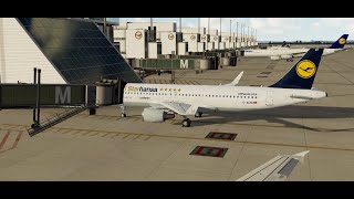 EDDM-EDDH A320 FSLABS P3DV5.2 VATSIM✈️