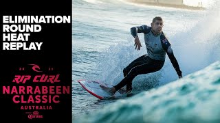 Mick Fanning v Jeremy Flores v Connor O'Leary  | HEAT REPLAY Rip Curl Narrabeen Classic