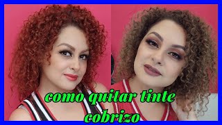 cómo neutralizar tinte cobrizo / Lilyymakeuup